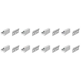 Hanging Bracket + Wall Hanger Plate 63mm Kitchen Cabinet Cupboard Wall Mounting & Overhead Wall Hanging 150kg Load Capacity x8