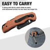 WORKPRO Folding Utility Knife with Stainless Steel Head, Quick-change Blade