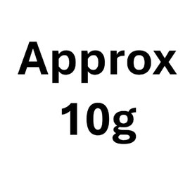 Handicraft Emporium | Transparent Acrylic Beads | Round | Approx 10g | Pearl Pink | 5mm