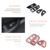 4 x Carbon fiber For Giulia 2016 2017 2018 ABS