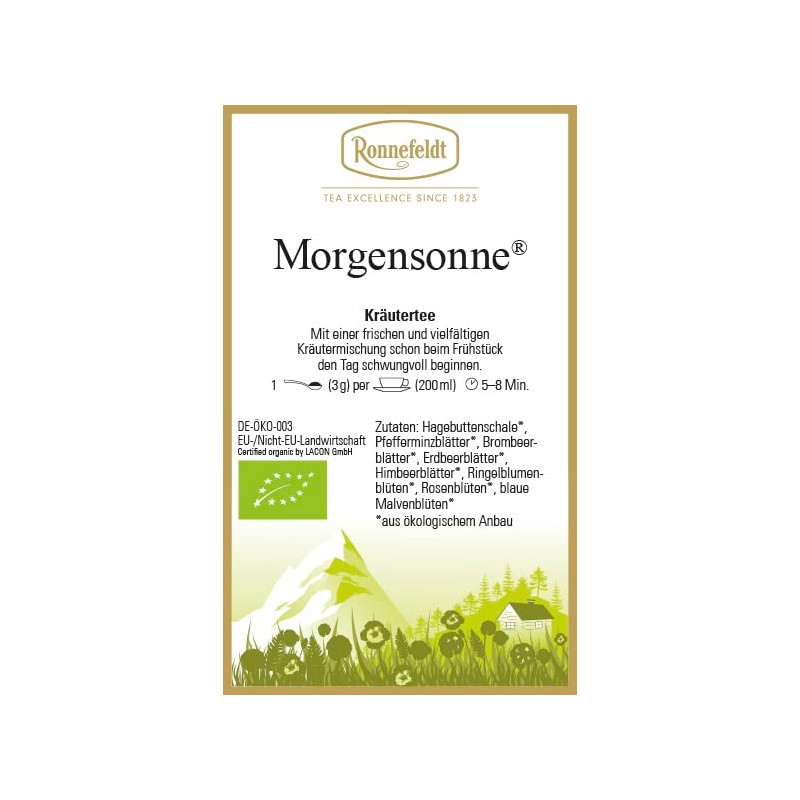 Ronnefeldt - Morgensonne® - Organic - Herbal Tea - 100g