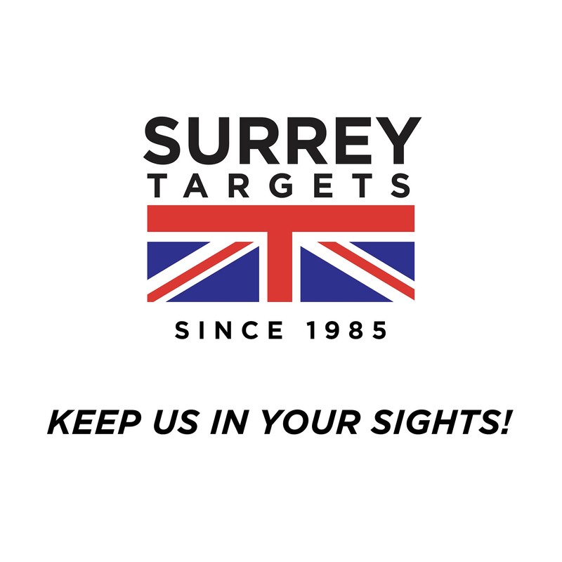 Surrey Targets 3cm & 2cm Shooting Targets A4 Sheets Airsoft
