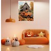 BYGFHLYW 5D Autumn Diamond Painting Kits for Adults, Farmhouse Truck