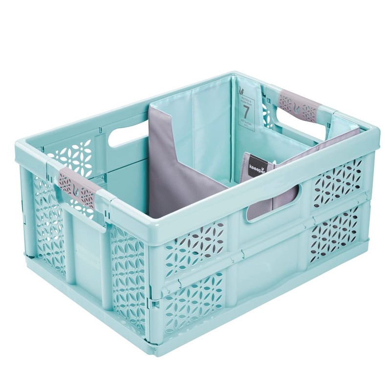 keeeper nea Foldable Shopping Organiser L, 13 L, Suitable for