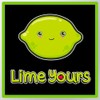 CafePress Funny Lime Valentine Small Die Cut Sticker, 3"x4" Clear
