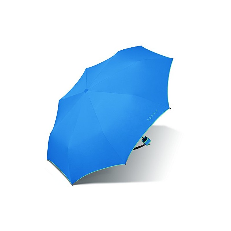 ESPRIT Regenschirme Super-Mini Manual Special Edition Bicolour Blue Turquoise, blue,