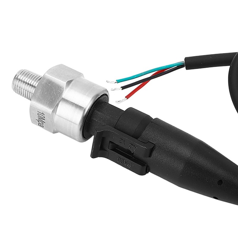 Pressure Transducer 0‑10Mpa Sender Stainless Steel Sensor 1/8in 27NPT Thread