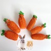 Rabbit Loofah Carrot Toys Natural Funny Teeth Grinding Bite Resistance