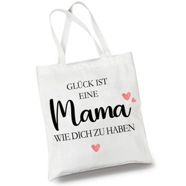 BOYATONG Mother's Day Gifts for Mum, Mother's Day Gift Cotton Bag, Mum Gift, A Fabric Bag for Mum to Show Mum Love, a