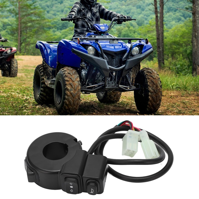 3in1 Universal Motorcycle Handlebar Turn Signal Switch Dirt Bike Handlebar