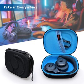 XANAD Blue Case for JBL Live 650BTNC / 400BT / 500BT /460NC and JBL Tune 510BT /700BT/710BT/760NC/750BTNC/ 660 BTNC / 560BT / 500BT / E45BT/ Bluetooth Wireless Headphone