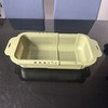 Sage Green Extendable Over-Sink Colander Strainer, 34-45 cm, Fruits Vegetable