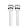 2 PCS Car Door Lock Knobs, Aluminum Pin Handle Kit,