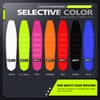 fewfuss Rubber Dirt Bike Seat Cover - Soft Ribbed Hot-Stamping