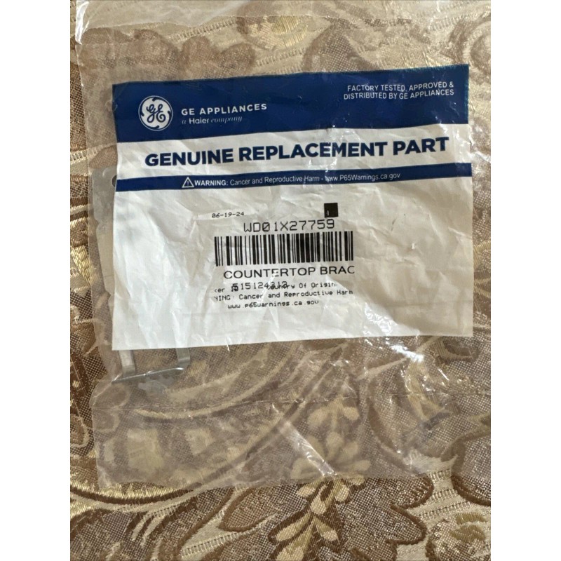 GE WD01X27759 OEM Dishwasher Mounting Bracket WD01X27759 New Genuine