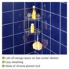 WENKO 20888100 Vacuum-Loc 2-Tier Corner Rack Bari - Fixing Without