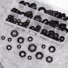 Keadic 105 Stück Push On Lock Nuts Sortiment Kit, interne