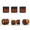 9 Pcs 10g Small Glass Jars with Lids and Inner