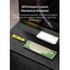 KG18 65% Compact Mechanical Keyboard - QMK/VIA Programmable, Hot-Swappable, Gasket