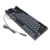 Gaming Keyboard 87 Keys ABS Keycaps RGB Backlit Contrast Color
