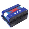 Mini Accordian, Kids Piano Percussion Accordion Musical Toy, Eco-Friendly Blue