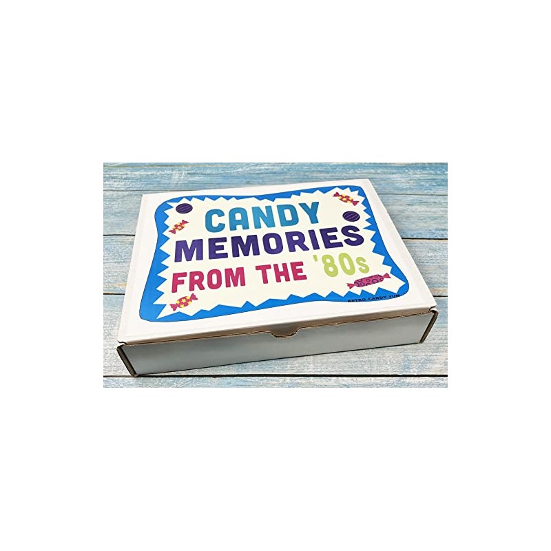 RETRO CANDY YUM 80s Gift Box with 1980's Candy Assortment