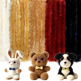 Caydo 50PCS Extra Thick Brown Pipe Cleaners Craft, 3CM Thickness Jumbo Chenille Stems for Animal Crafts Making Kids Creative DIY Projects (3CM x 12 Inch)
