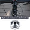 EMSea Bicycle Computer Mount Adapter Top Cap Aluminium Alloy Holder