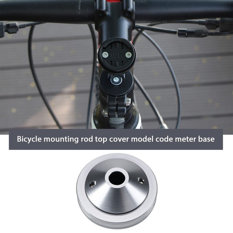 EMSea Bicycle Computer Mount Adapter Top Cap Aluminium Alloy Holder