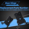 4PCS Upper & Lower Door Hinge Set Left & Right