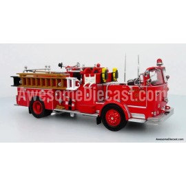 Iconic Replicas 1965 Crown FireCoach: LACoFD Engine 51 - 1:50 Diecast Fire Truck Model by Iconic