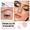 Kaely Single Cream Eyeshadow Pot, Pearl Translucent Eye Shadow for
