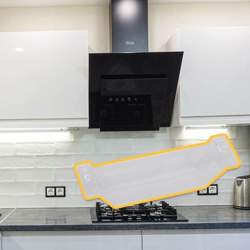 RDEXP Transparent Rectangle Range Hood Oil Collection Grease Cup with