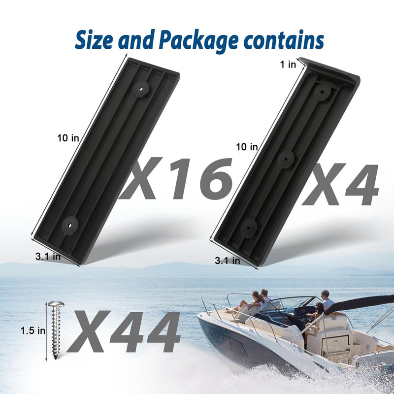 Boat Trailer Bunk Slides, Smoother Boat Bunk Slide Pads, Heavy