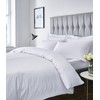 Catherine Lansfield Platinum Satin Stripe 300 Thread Count Fitted Sheet,