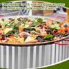 MorningRo Paella Gas Burner Windshields Compatible with up to 28