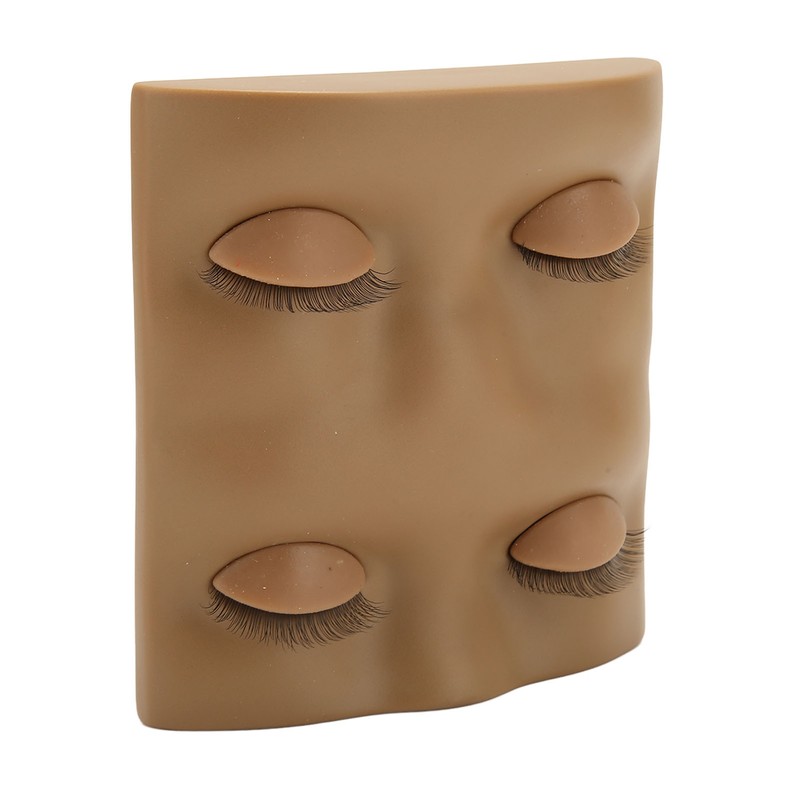 Eyelash Practice Mannequin Head Double Layer Lash Mannequin Head with