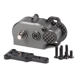 LCG Gearbox Machined Ultralight LCG Gear with Sliding Shim for Rigid Axis Axial AR44 AR45 Enduro Vanquish F9 F10 (Grey Bear)