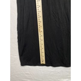 BCBGeneration Women T-Shirt  Dress Large Black 1653526