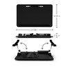 Limitless TotalDesk Portable Modern Workstation and Lap Desk with Adjustable