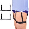 Par de Tirantes para Camisa 2 Sujetadores para Camisa Elasticos
