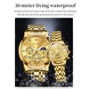 OLEVS Couple Watch His and Her Watch Set Mens Womens
