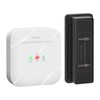 Briidea Mailbox Alarm, Wireless, Battery Powered, White, 500ft Range, LED
