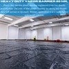 Concrete Vapor Barrier - 20 mil - Heavy Duty Black/White