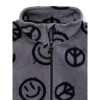 Wonder Nation BOY'S XS 4-5 Microfleece Jacket Color silver /