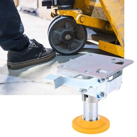 Fafeicy Floor Lock for 4~5in Casters, Manganese Steel with TPU Pad, 100kg Load Capacity, -75-32-3, Trolley Cart Brake