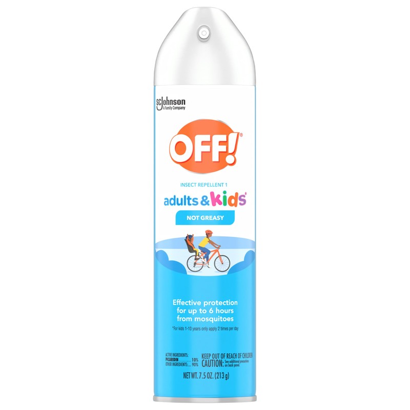 OFF! Insect Repellent Aerosol for Adults & Kids, Fragrance-Free Bug