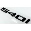 1pc 540i Car Flat Letter Number Rear Trunk Boot Lid