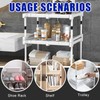 Glarks 25 Pairs 50 Pack Wire Shelf Clips Wire Shelving