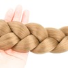 BOBIYA Long Braided Ponytail Extension 30 Inch Pre stretched Braiding